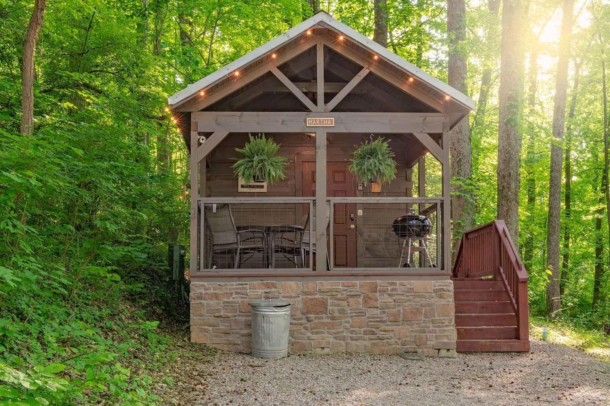 Martha Cabin Tiny Cabin By Downtown チャタヌーガ エクステリア 写真